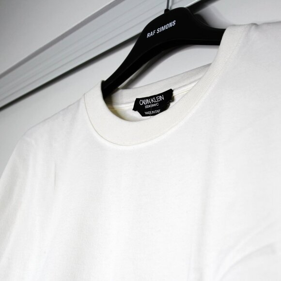 BNWT AW18 CALVIN KLEIN 205W39NYC PRINTED INSERTS TSHIRT L - Picture 4 of 12